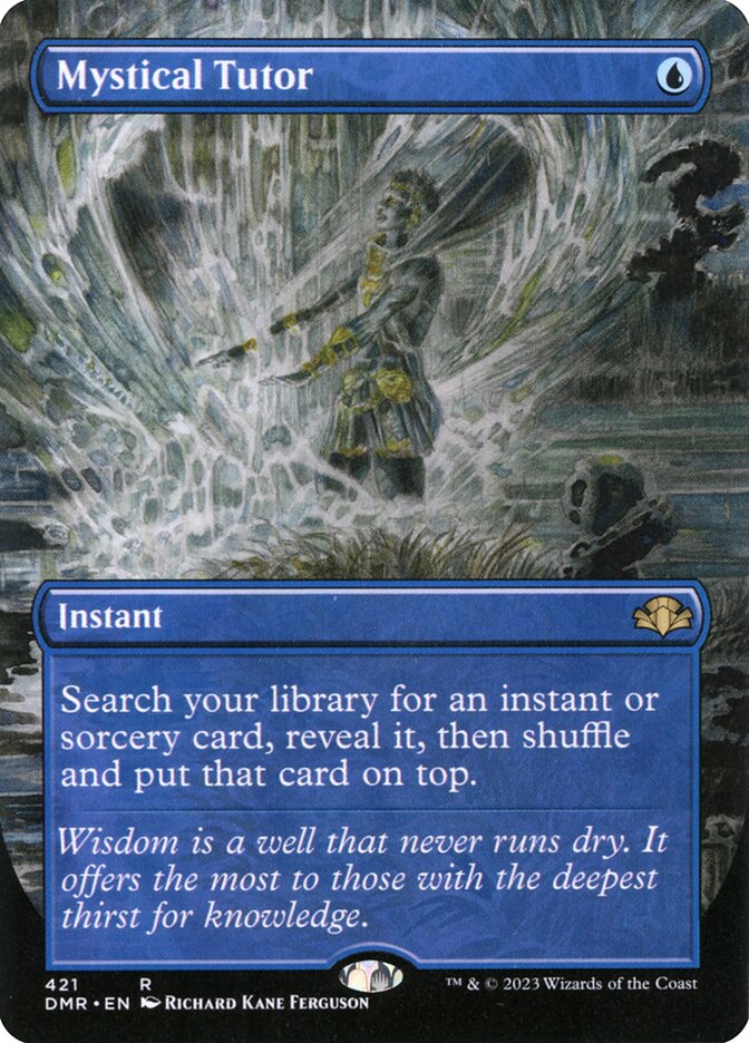 Mystical Tutor 421/261 (Dominaria Remastered)  - Borderless | Good Games Modbury