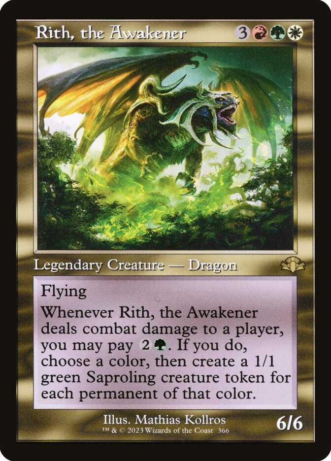 Rith, the Awakener 366/261 (Dominaria Remastered)  - Retro | Good Games Modbury