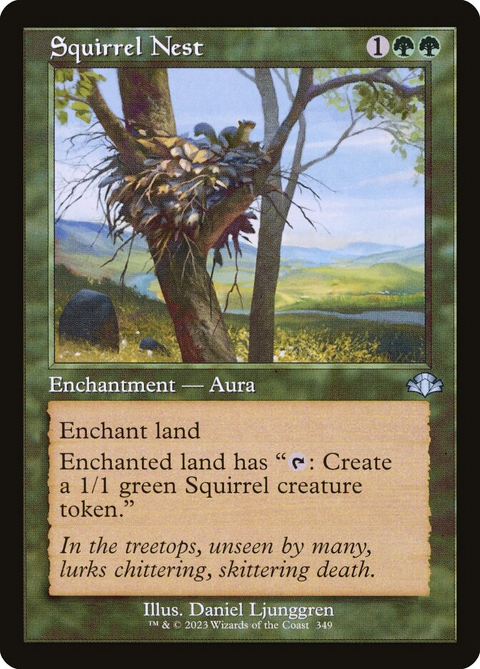 Squirrel Nest 349/261 (Dominaria Remastered)  - Retro | Good Games Modbury