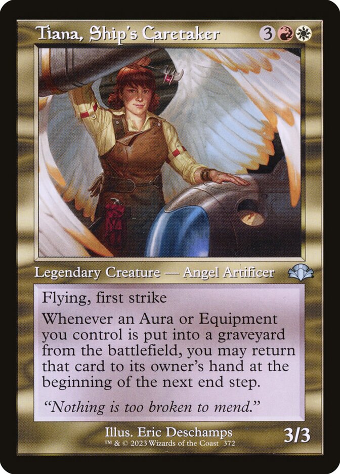 Tiana, Ship's Caretaker 372/261 (Dominaria Remastered)  - Retro | Good Games Modbury