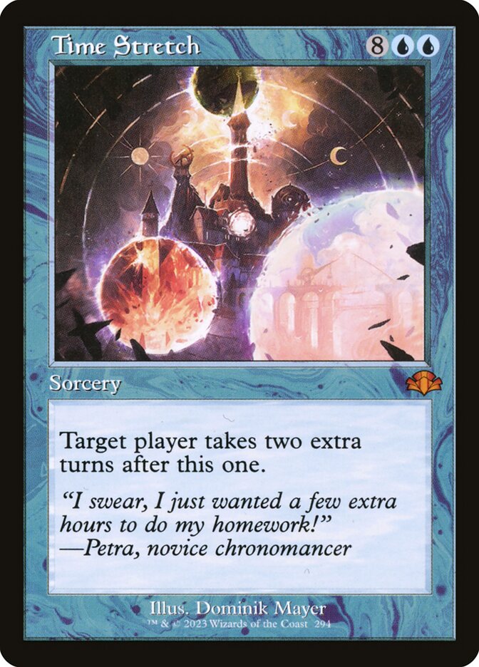 Time Stretch 294 (Dominaria Remastered)  - Retro Foil | Good Games Modbury