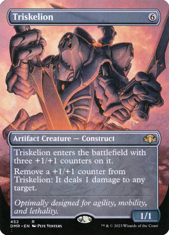 Triskelion 452/261 (Dominaria Remastered)  - Borderless | Good Games Modbury