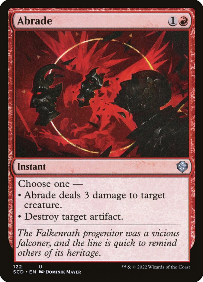 Abrade 122/352 (Starter Commander Decks)  | Good Games Modbury