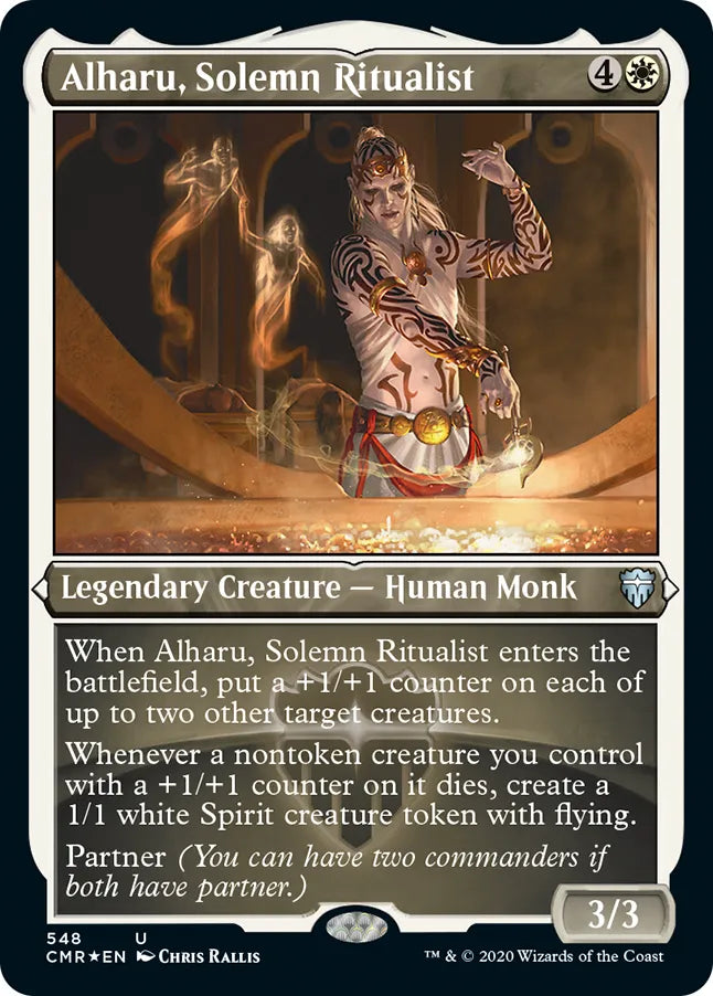 Alharu, Solemn Ritualist 548 (Commander Legends)  - Etched Foil | Good Games Modbury