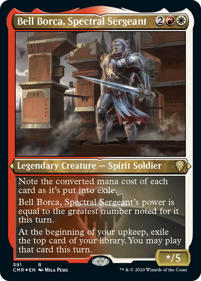 Bell Borca, Spectral Sergeant 591 (Commander Legends)  - Etched Foil | Good Games Modbury