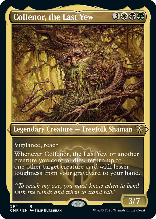 Colfenor, the Last Yew 594 (Commander Legends)  - Etched Foil | Good Games Modbury