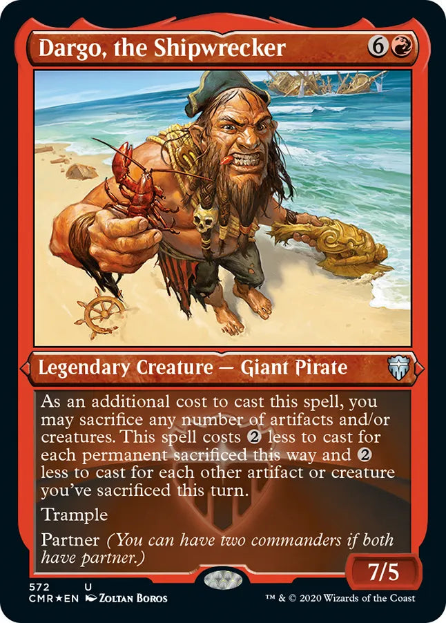 Dargo, the Shipwrecker 572 (Commander Legends)  - Etched Foil | Good Games Modbury