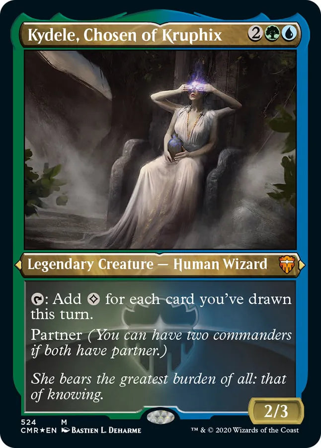 Kydele, Chosen of Kruphix 524 (Commander Legends)  - Etched Foil | Good Games Modbury