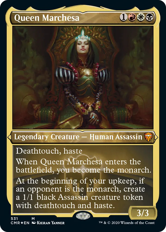 Queen Marchesa 531 (Commander Legends)  - Etched Foil | Good Games Modbury