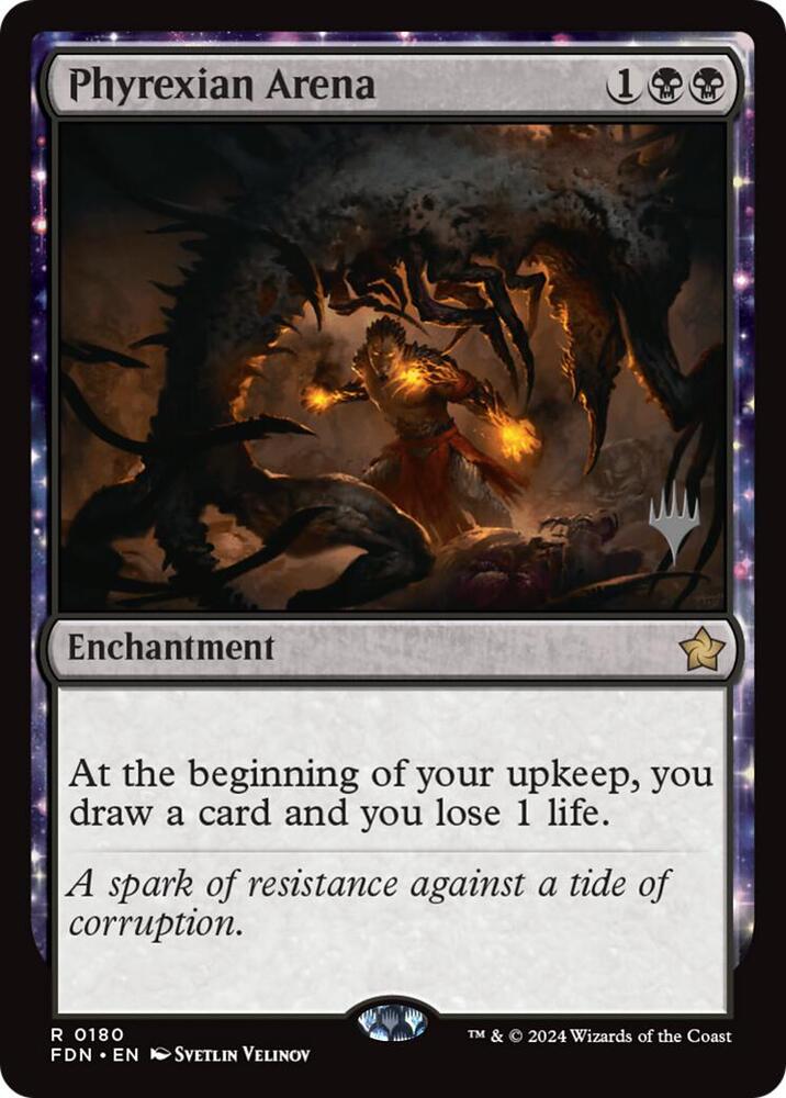Phyrexian Arena 180 (Promo Pack: Secrets of Strixhaven)  - Foil | Good Games Modbury