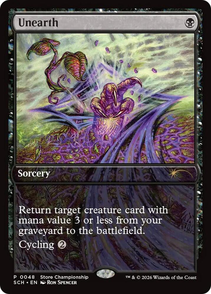 Unearth 48 (Game Day & Store Championship Promos)  - Full Art | Good Games Modbury