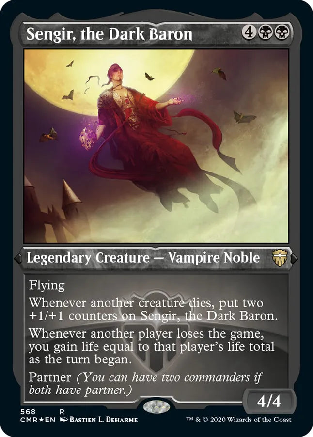 Sengir, the Dark Baron 568 (Commander Legends)  - Etched Foil | Good Games Modbury