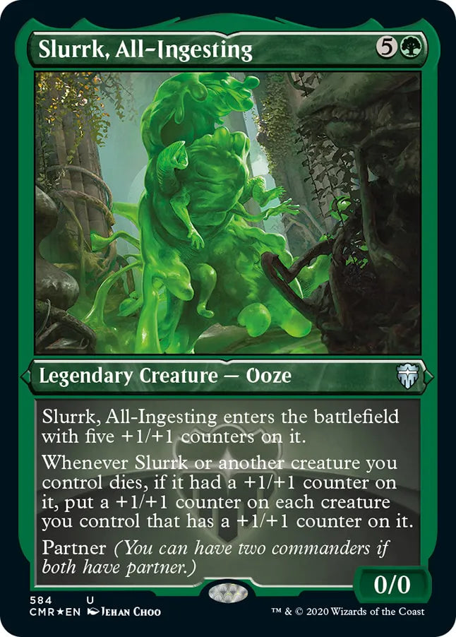 Slurrk, All-Ingesting 584 (Commander Legends)  - Etched Foil | Good Games Modbury