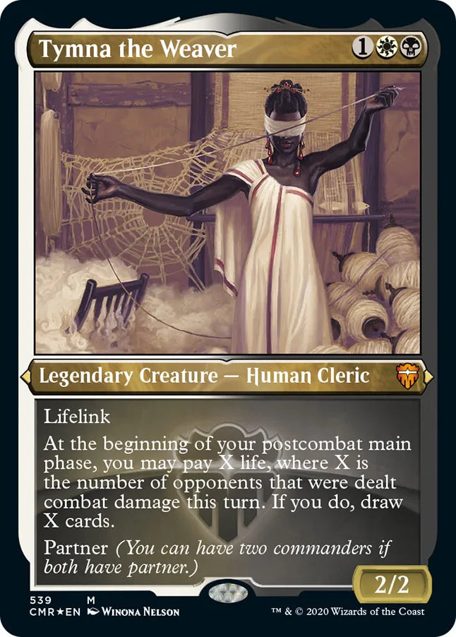 Tymna the Weaver 539 (Commander Legends)  - Etched Foil | Good Games Modbury