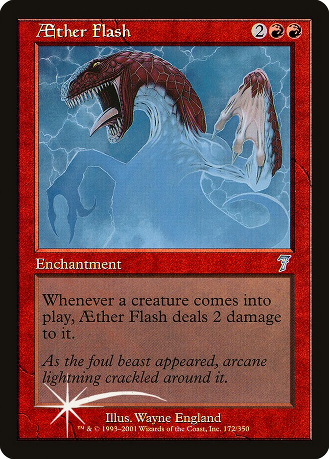 Aether Flash 172★/350 (7th Edition)  - Foil | Good Games Modbury
