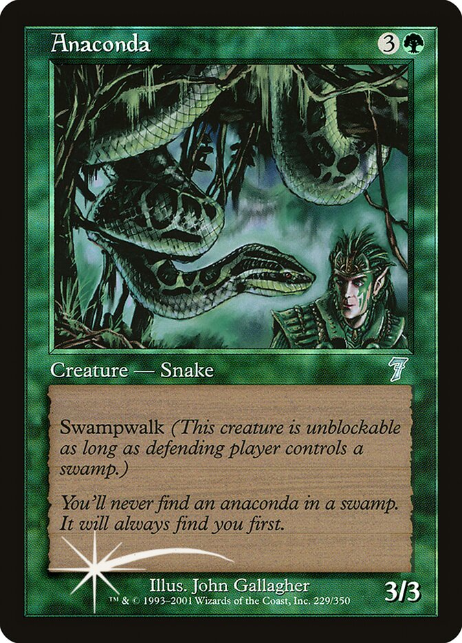 Anaconda 229★/350 (7th Edition)  - Foil | Good Games Modbury