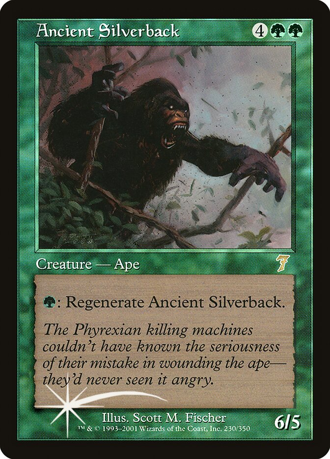 Ancient Silverback 230★/350 (7th Edition)  - Foil | Good Games Modbury