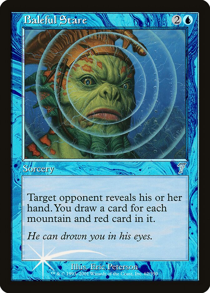 Baleful Stare 62★/350 (7th Edition)  - Foil | Good Games Modbury