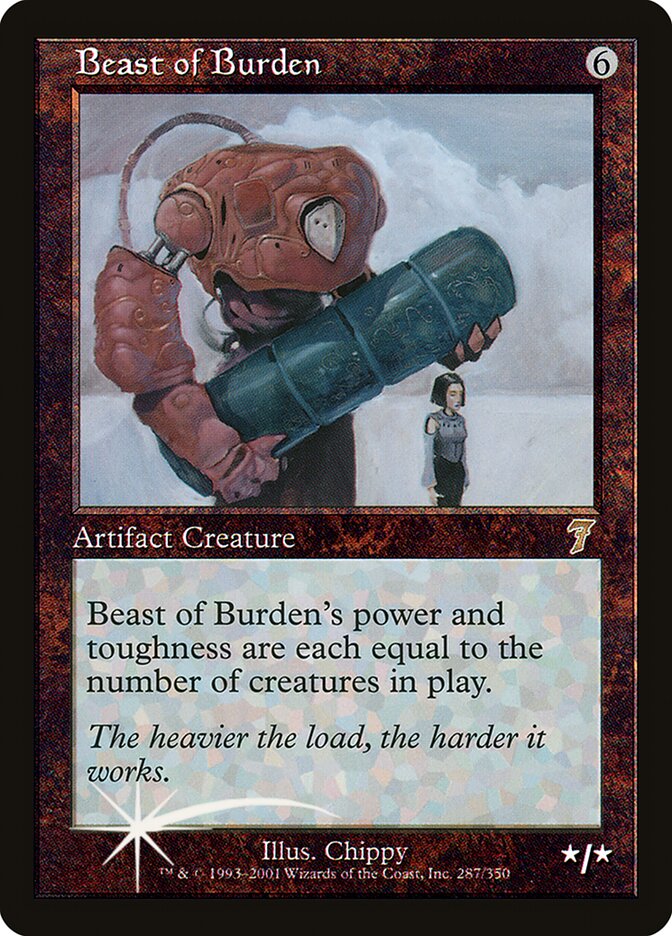 Beast of Burden 287★/350 (7th Edition)  - Foil | Good Games Modbury