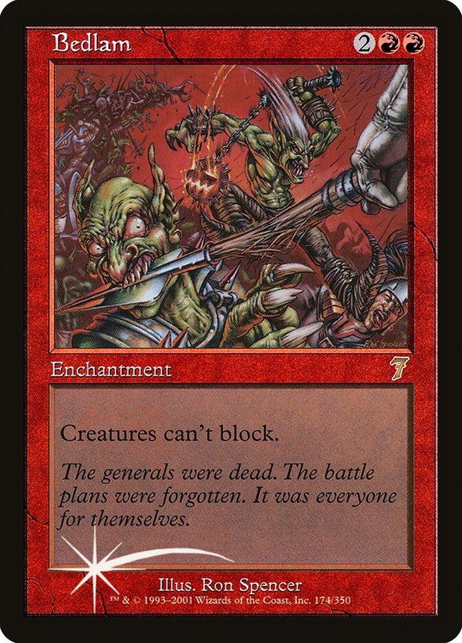Bedlam 174★/350 (7th Edition)  - Foil | Good Games Modbury