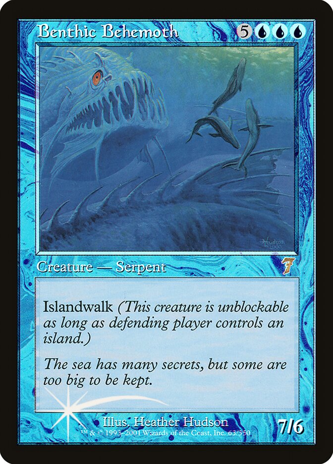 Benthic Behemoth 63★/350 (7th Edition)  - Foil | Good Games Modbury