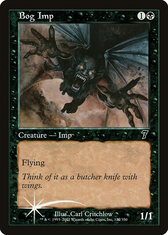 Bog Imp 122★/350 (7th Edition)  - Foil | Good Games Modbury