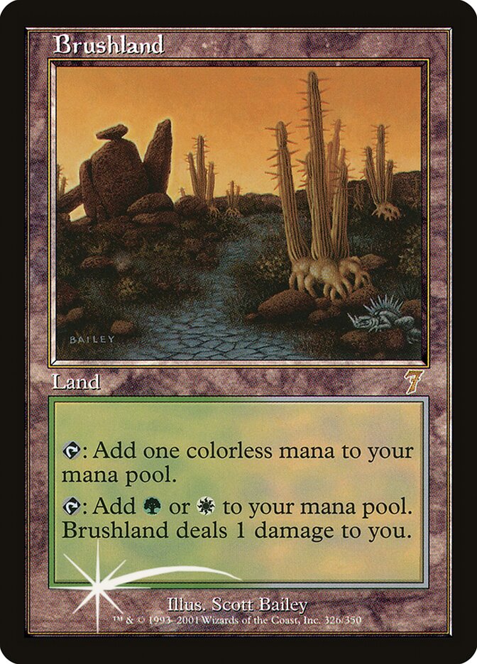 Brushland 326★/350 (7th Edition)  - Foil | Good Games Modbury