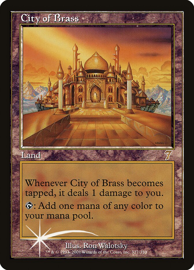 City of Brass 327★/350 (7th Edition)  - Foil | Good Games Modbury