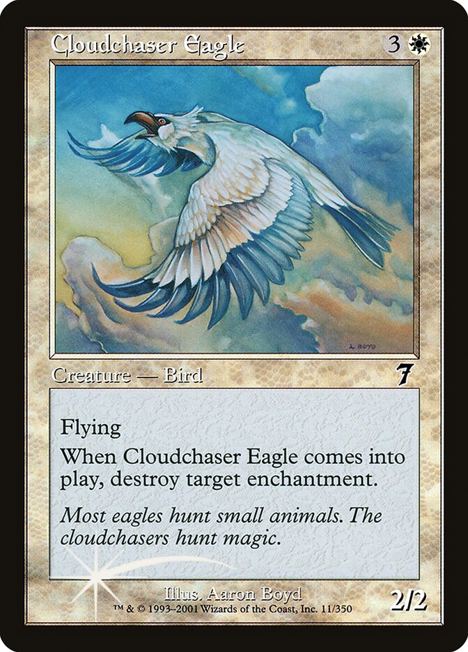 Cloudchaser Eagle 11★/350 (7th Edition)  - Foil | Good Games Modbury