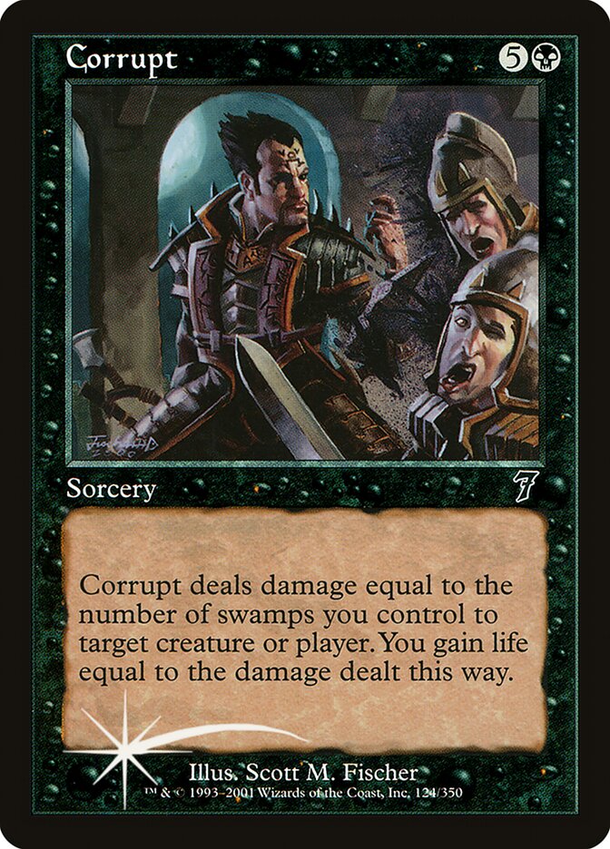 Corrupt 124★/350 (7th Edition)  - Foil | Good Games Modbury