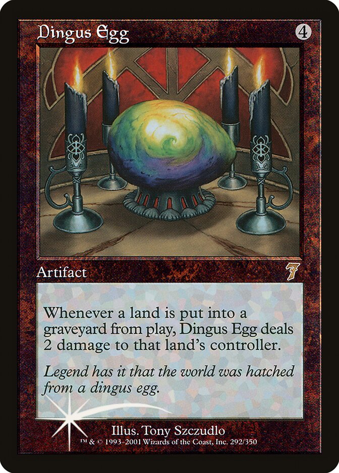 Dingus Egg 292★/350 (7th Edition)  - Foil | Good Games Modbury