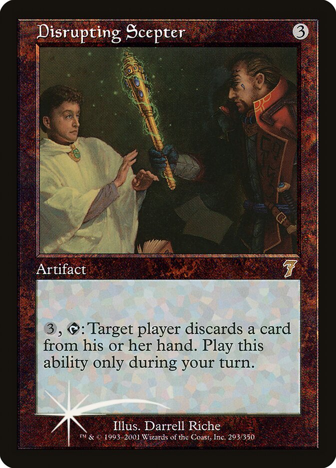 Disrupting Scepter 293★/350 (7th Edition)  - Foil | Good Games Modbury