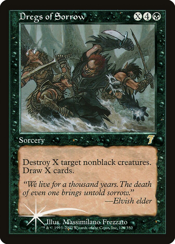 Dregs of Sorrow 129★/350 (7th Edition)  - Foil | Good Games Modbury