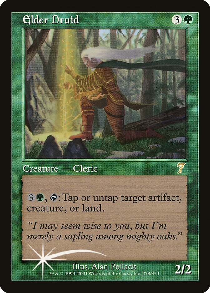 Elder Druid 238★/350 (7th Edition)  - Foil | Good Games Modbury