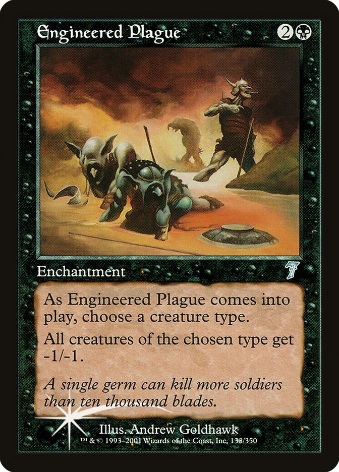 Engineered Plague 133★/350 (7th Edition)  - Foil | Good Games Modbury