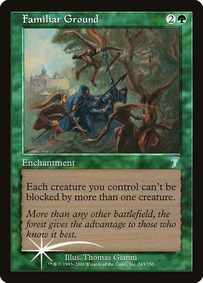 Familiar Ground 243★/350 (7th Edition)  - Foil | Good Games Modbury