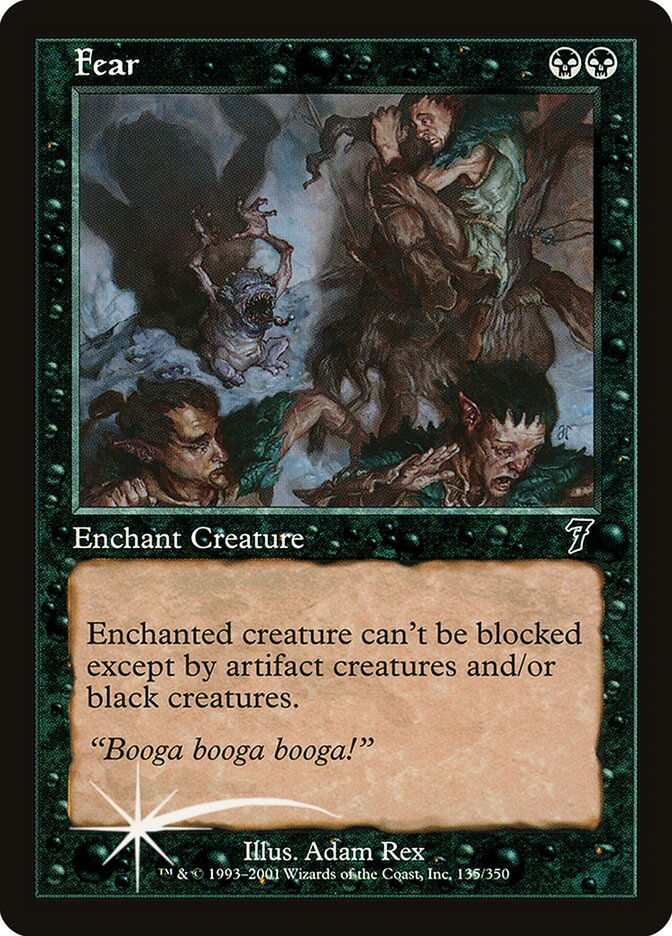 Fear 135★/350 (7th Edition)  - Foil | Good Games Modbury