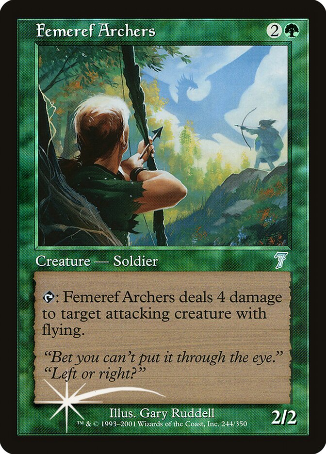 Femeref Archers 244★/350 (7th Edition)  - Foil | Good Games Modbury
