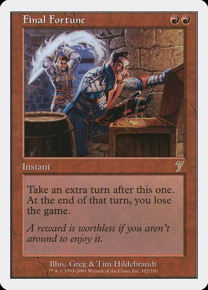 Final Fortune 182/350 (7th Edition)  | Good Games Modbury