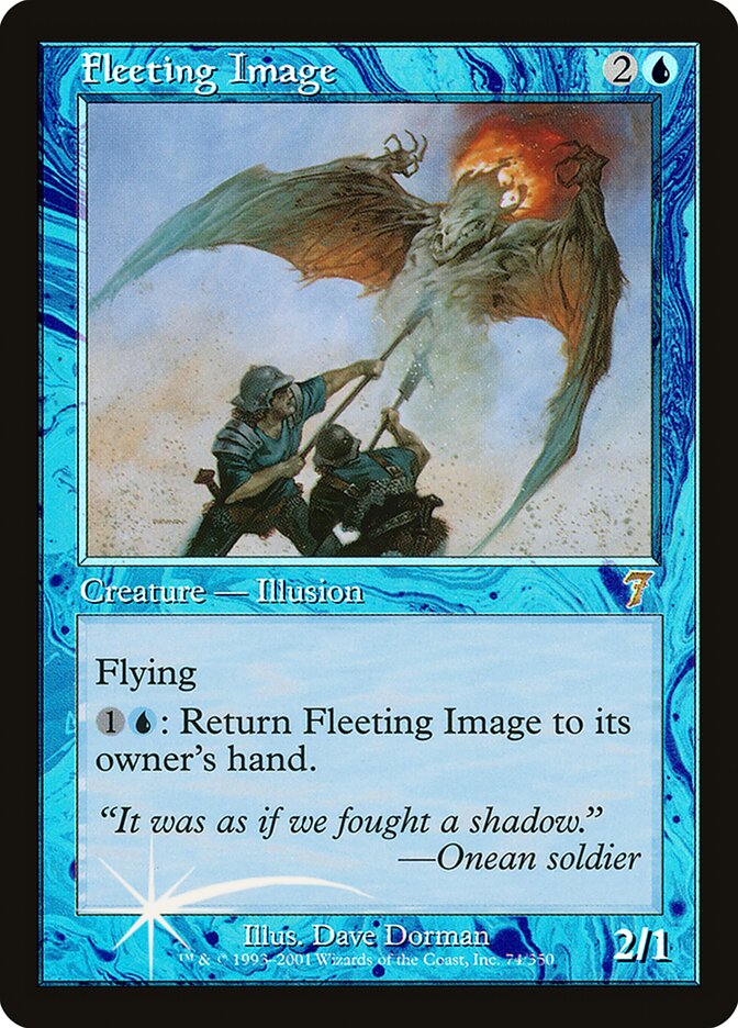 Fleeting Image 74★/350 (7th Edition)  - Foil | Good Games Modbury