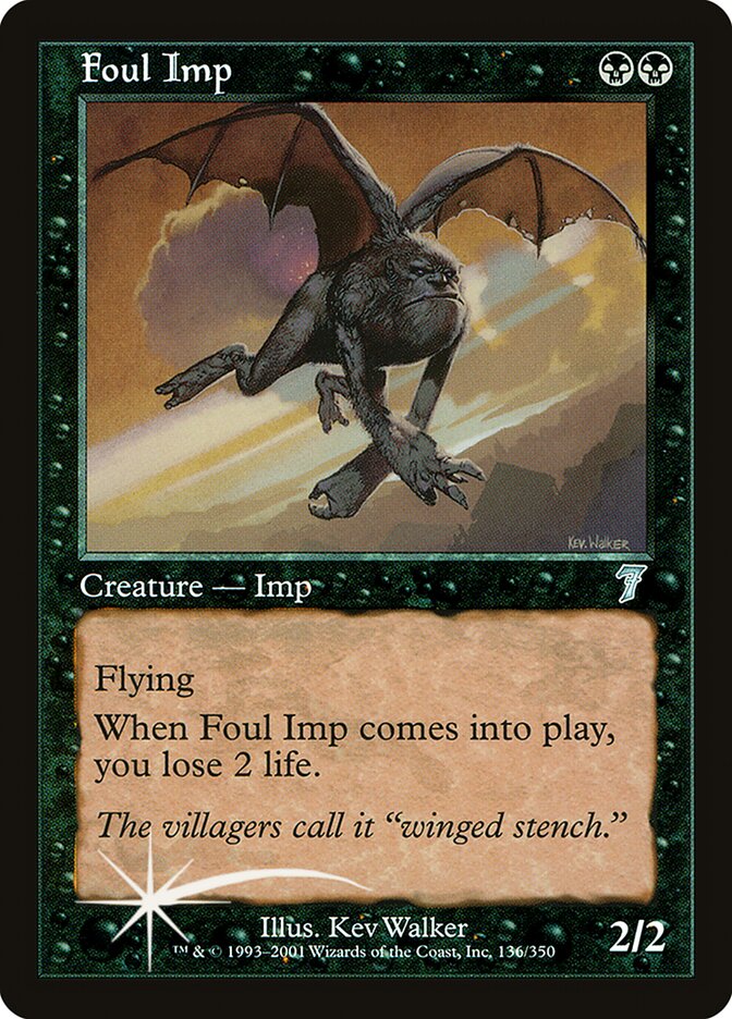 Foul Imp 136★/350 (7th Edition)  - Foil | Good Games Modbury