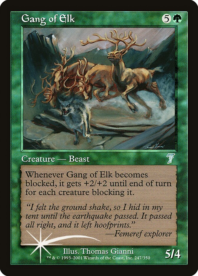 Gang of Elk 247 (7th Edition)  - Foil | Good Games Modbury