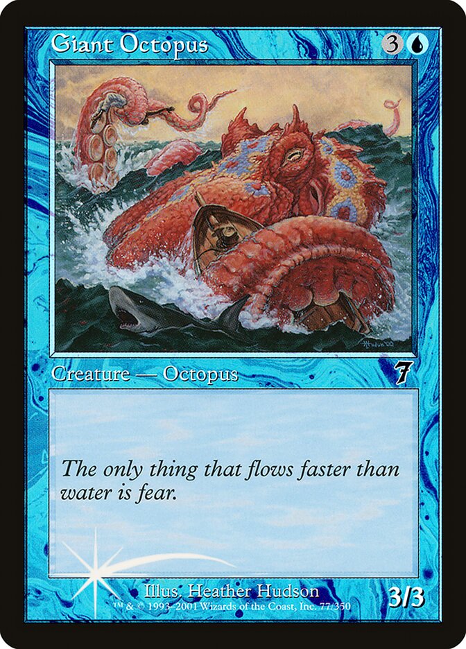 Giant Octopus 77★/350 (7th Edition)  - Foil | Good Games Modbury