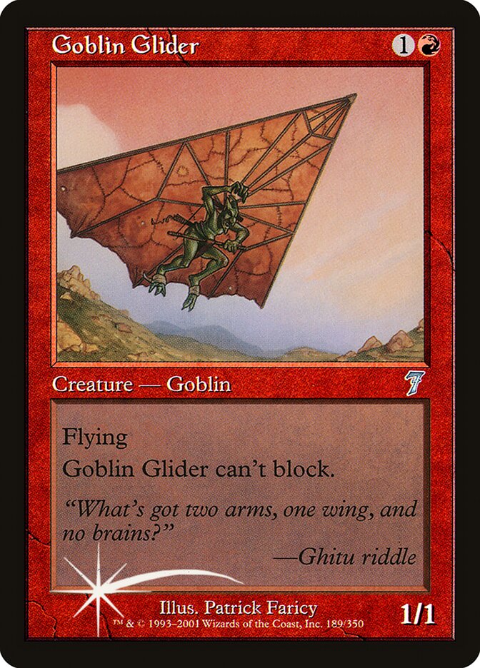 Goblin Glider 189★/350 (7th Edition)  - Foil | Good Games Modbury