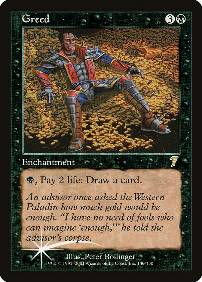 Greed 140★/350 (7th Edition)  - Foil | Good Games Modbury