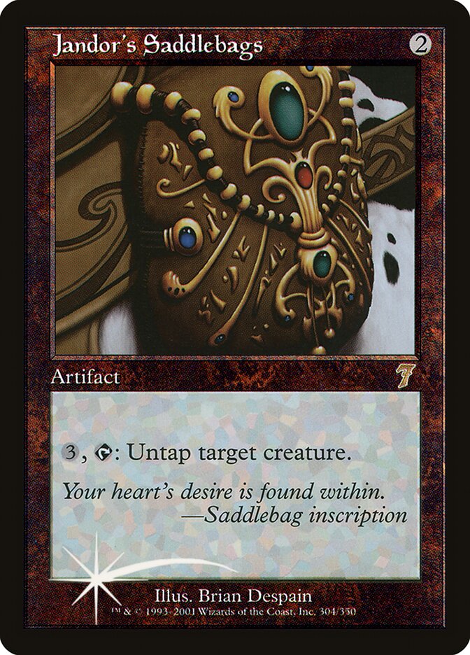 Jandor's Saddlebags 304★/350 (7th Edition)  - Foil | Good Games Modbury