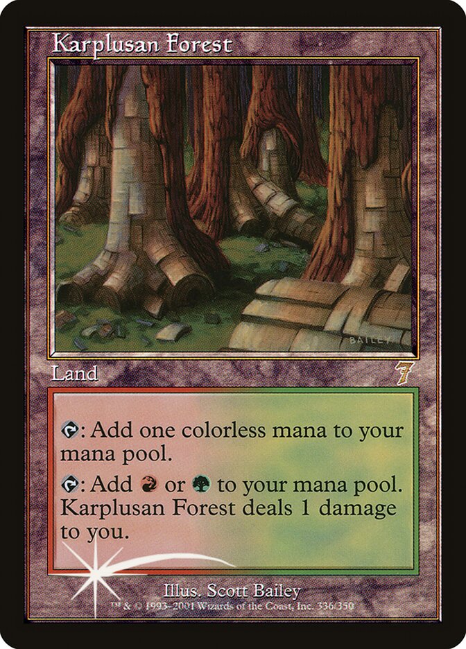 Karplusan Forest 336★/350 (7th Edition)  - Foil | Good Games Modbury