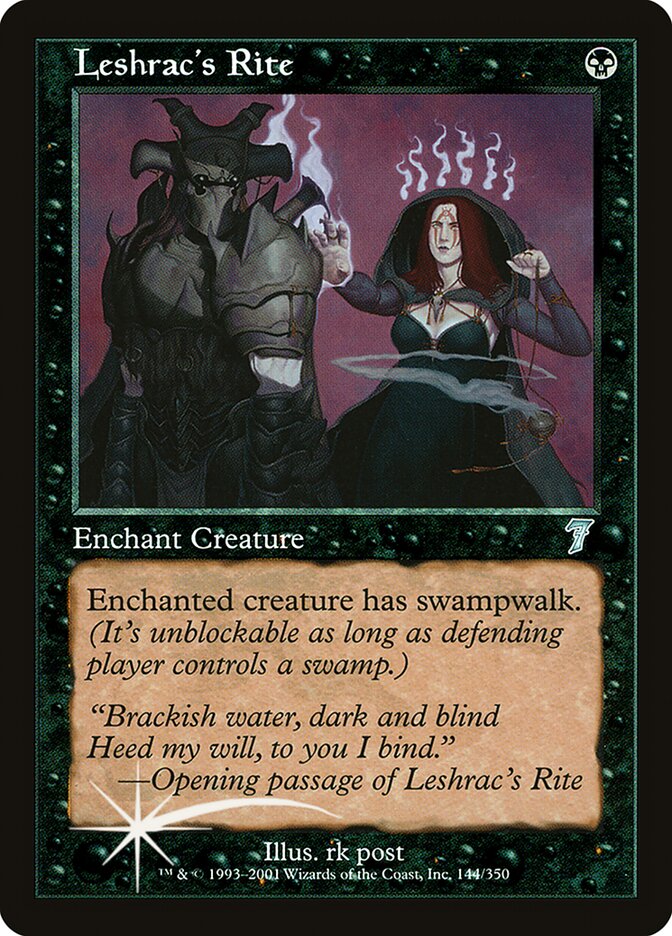 Leshrac's Rite 144★/350 (7th Edition)  - Foil | Good Games Modbury
