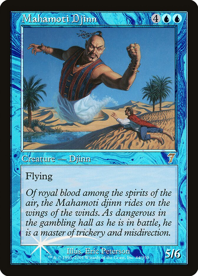 Mahamoti Djinn 84★/350 (7th Edition)  - Foil | Good Games Modbury