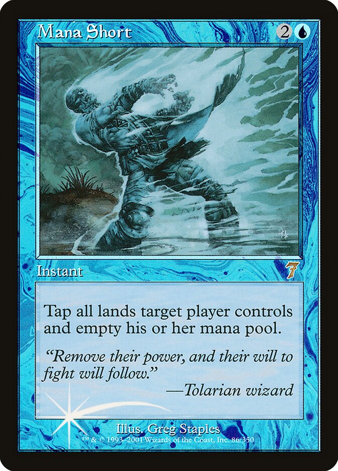 Mana Short 86★/350 (7th Edition)  - Foil | Good Games Modbury